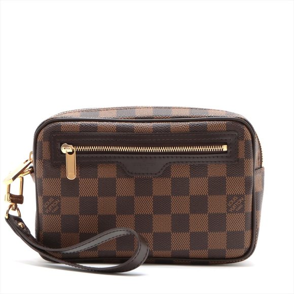 12697 - Louis Vuitton Damier Ebene Pochette Billets Macao - Picture 2 of 10